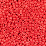 Seed beads 11/0 (2mm) Fiery red